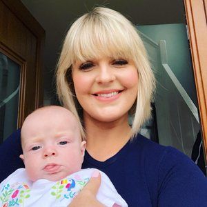 Suzanne and baby Georgia